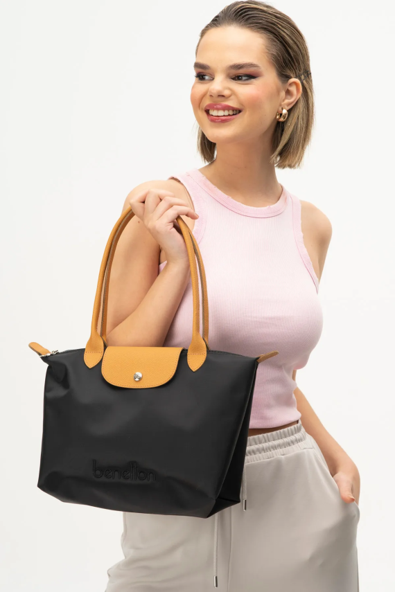 BENETTON 1357 SİYAH/CAMEL - 2