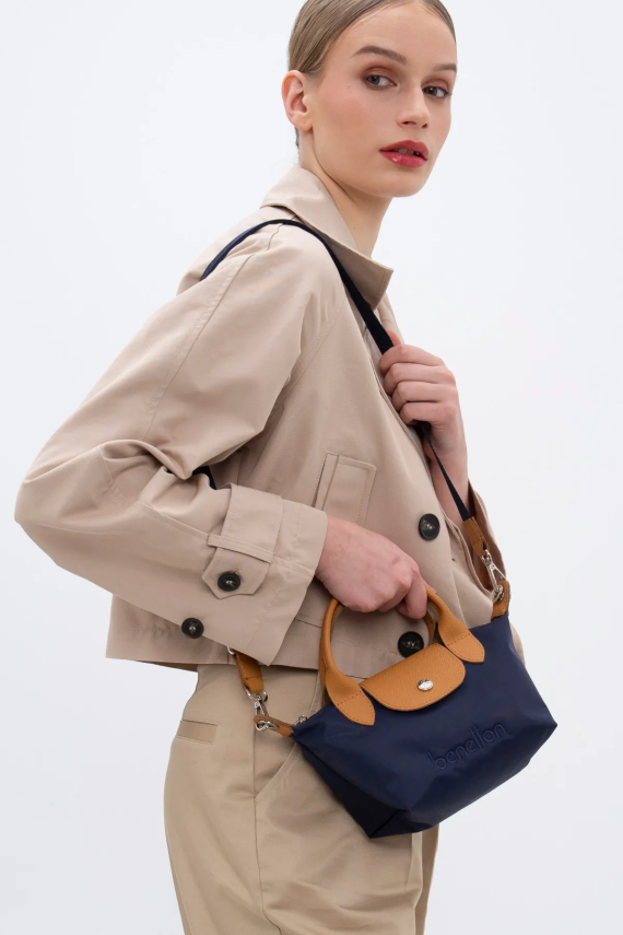 BENETTON 1360 LACİVERT/CAMEL - 1