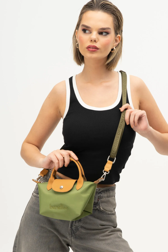 BENETTON 1360 YEŞİL/CAMEL - 2