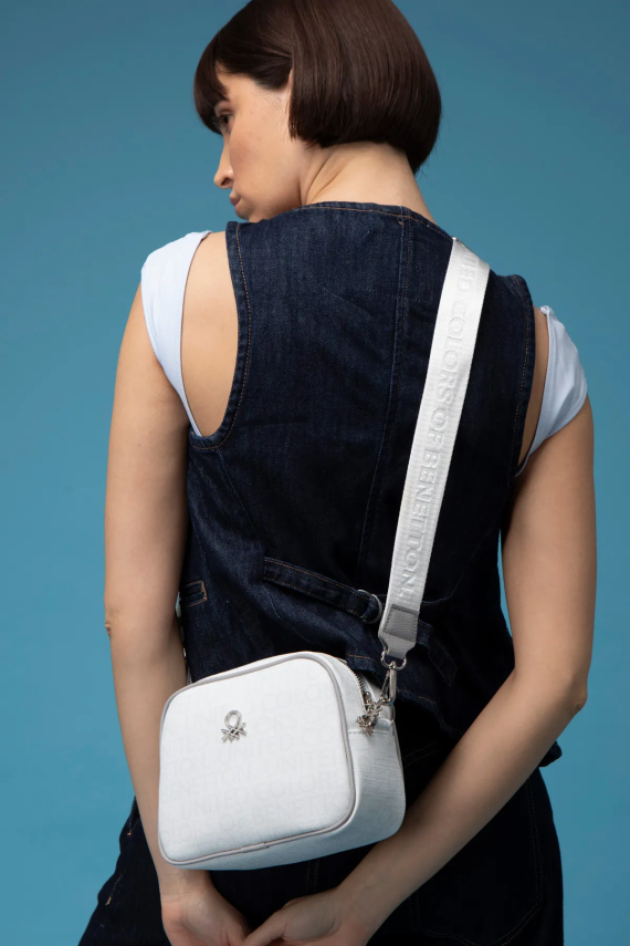 BENETTON 1585 BEYAZ/A.GRİ - 1
