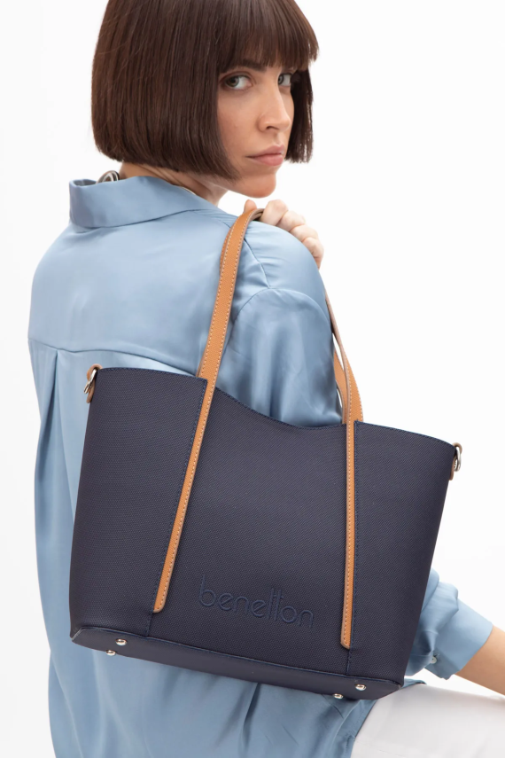 BENETTON 1586 LACİVERT/CAMEL - 2