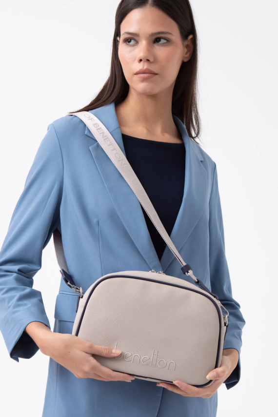 BENETTON 1590 TAŞ/LACİVERT - 2