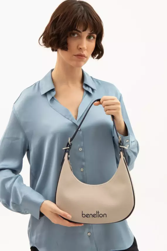 BENETTON 1592 TAŞ/LACİVERT - 2