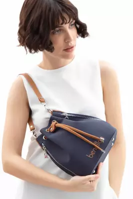 BENETTON 1595 LACİVERT/CAMEL - 1