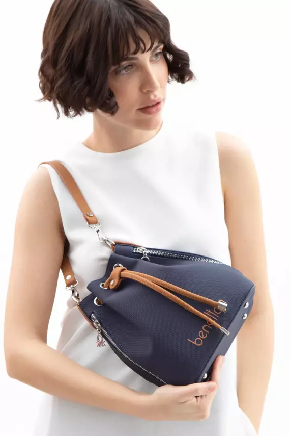 BENETTON 1595 LACİVERT/CAMEL - 1