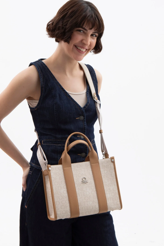 BENETTON 1596 BEJ/CAMEL - 1