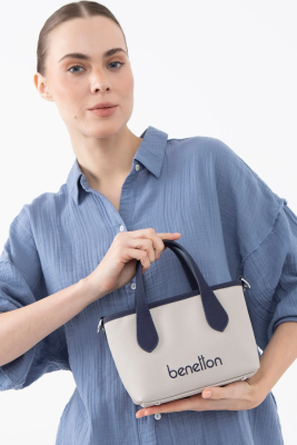 BENETTON 1598 TAŞ/LACİVERT - 2