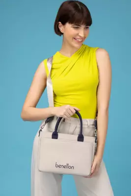 BENETTON 1614 TAŞ/LACİVERT 