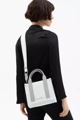 BENETTON 1620 BEYAZ/A.GRİ - 2