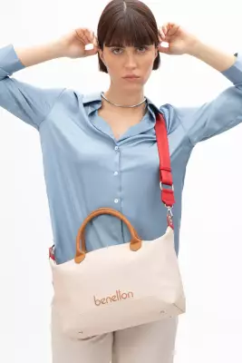 BENETTON 1612 BEJ/CAMEL/KIRMIZI - 2