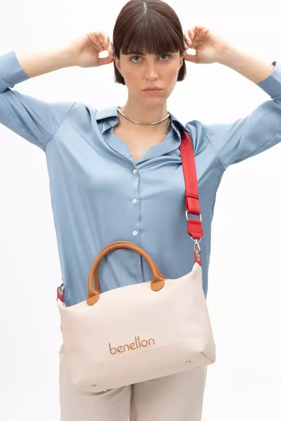 BENETTON 1612 BEJ/CAMEL/KIRMIZI - 2